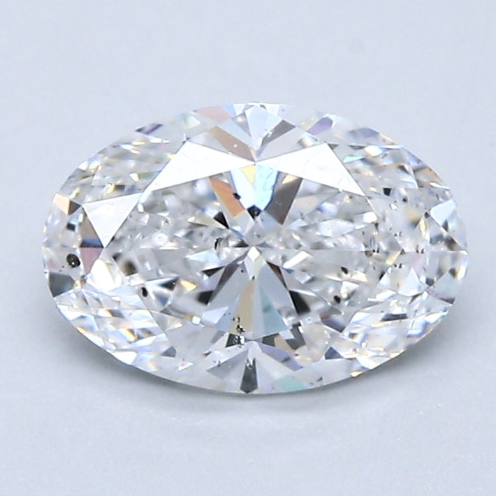 1.2ct Oval Natural Diamond — D SI2, GIA Certified