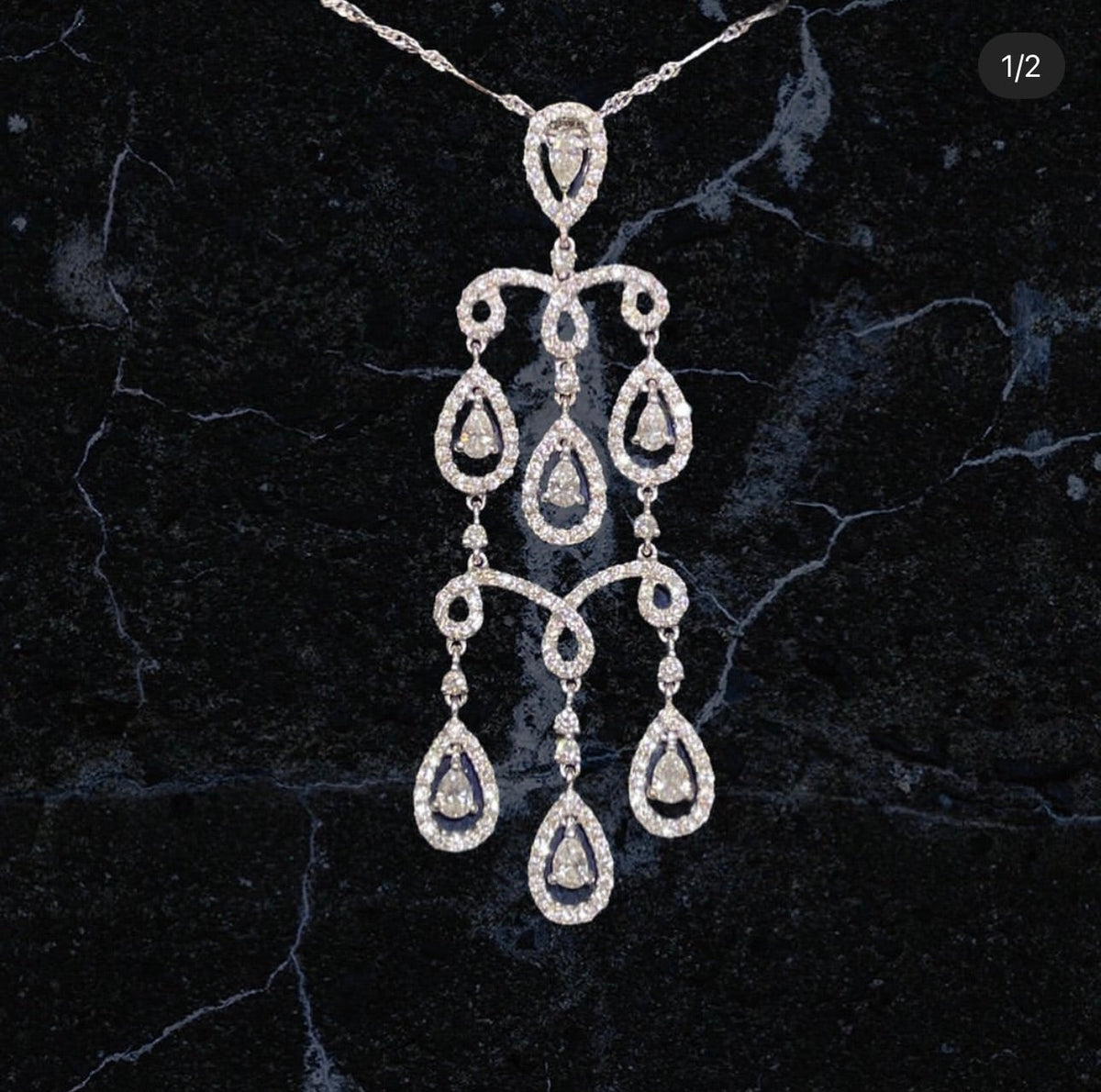 Chandelier Pendant Necklace — Laura Milman New York