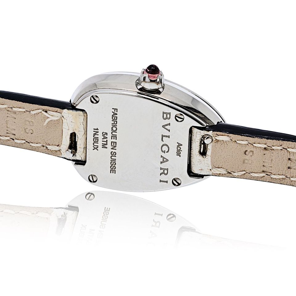 Pre-Owned Bvlgari Serpenti 18K White Gold Quartz, White Dial Diamond Ladies Watch view 3 - Bvlgari — Laura Milman New York