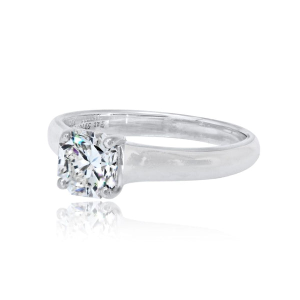 Pre-Owned Tiffany & Co. Lucida 0.82ct Mixed Cut H VVS2 Solitaire Diamond Ring view 2 - Tiffany & Co.
