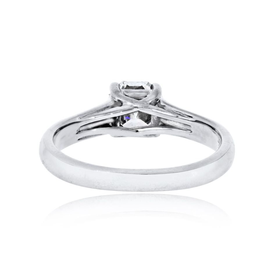 Pre-Owned Tiffany & Co. Lucida 0.82ct Mixed Cut H VVS2 Solitaire Diamond Ring view 4 - Tiffany & Co. — Laura Milman New York