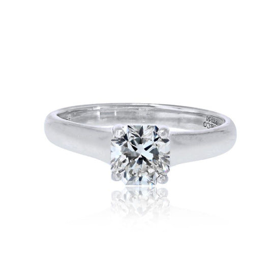 Pre-Owned Tiffany & Co. Lucida 0.82ct Mixed Cut H VVS2 Solitaire Diamond Ring - Tiffany & Co. Solitaire Wedding Ring