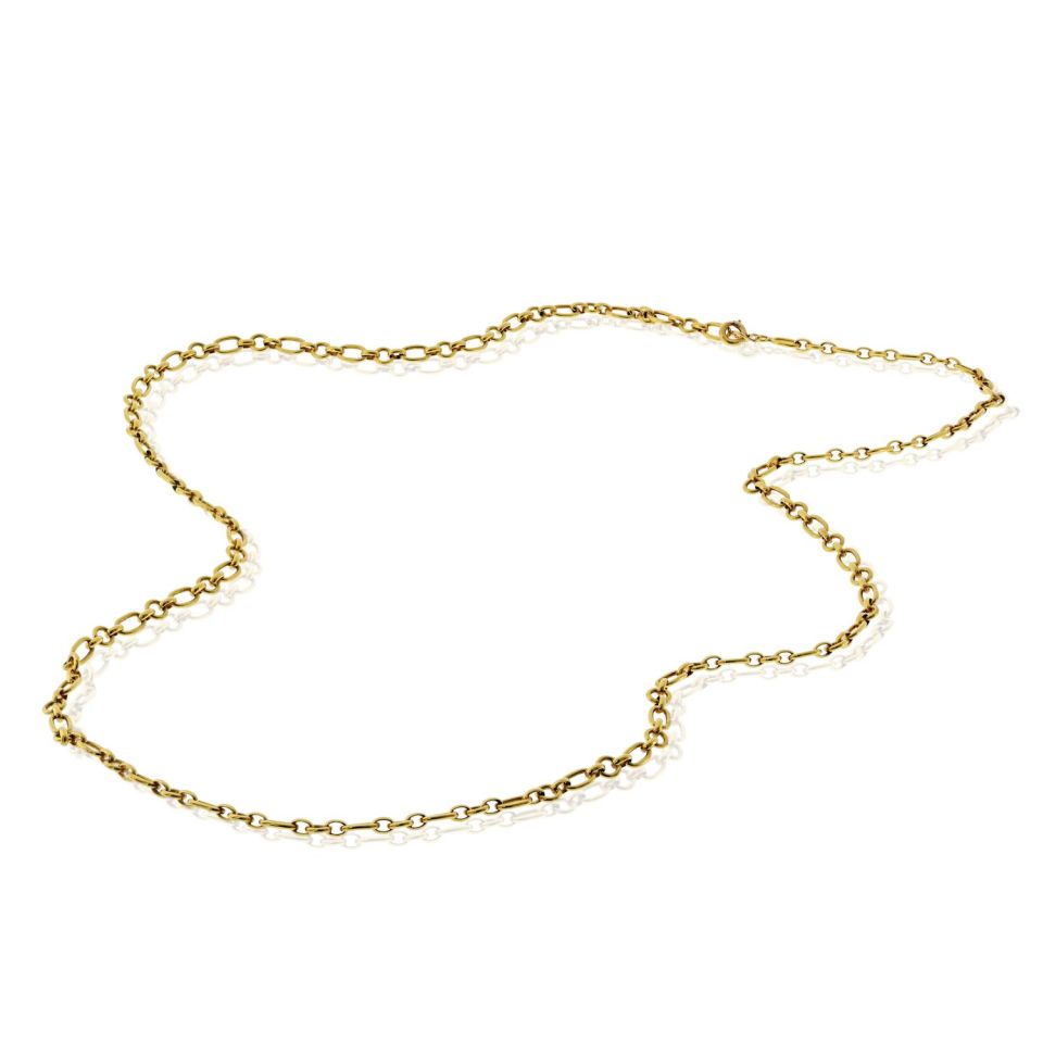Van Cleef & Arpels 18K Yellow Gold 36 Inches Georges L'enfant Chain — view 5 — Laura Milman New York