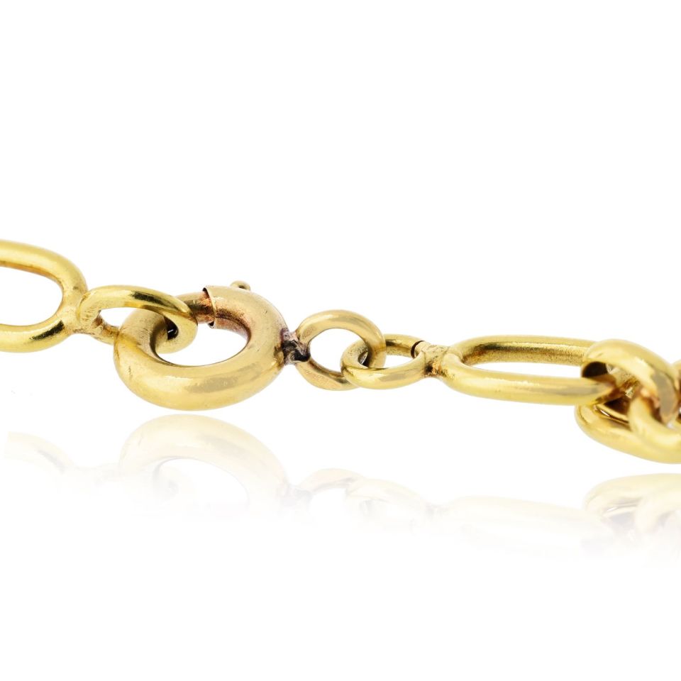 Van Cleef & Arpels 18K Yellow Gold 36 Inches Georges L'enfant Chain — view 6 — Laura Milman New York