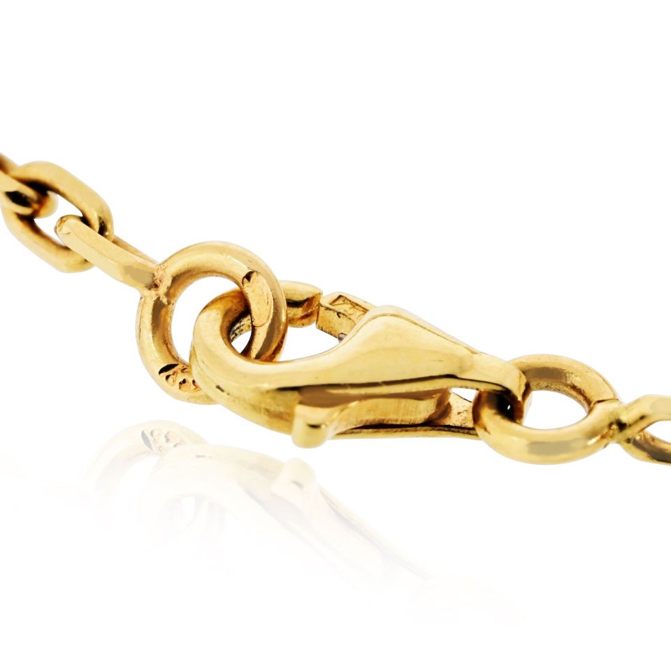 Van Cleef & Arpels Alhambra 18K Yellow Gold Magic Bracelet — view 4 — Laura Milman New York
