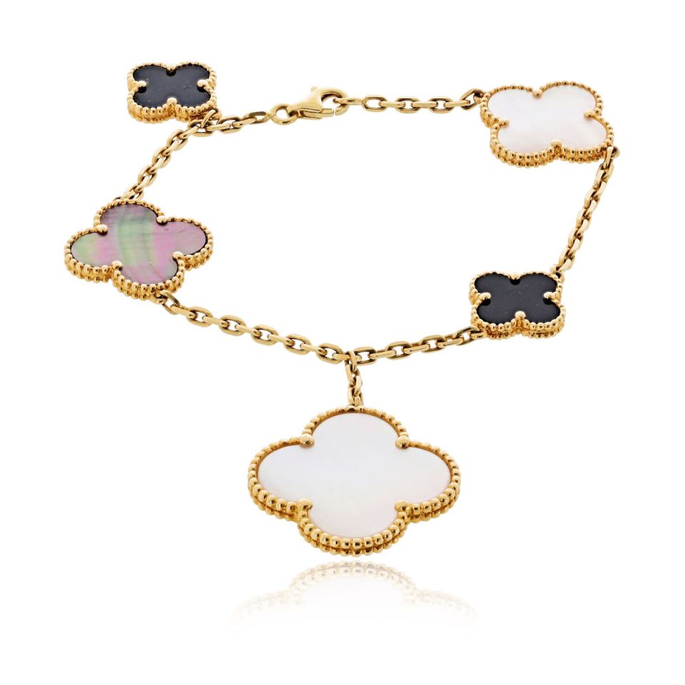 Van Cleef & Arpels Alhambra 18K Yellow Gold Magic Bracelet — Laura Milman New York
