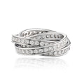 Cartier Trinity 18K White Gold Eu 55 Trinity Circa 1999 Ring view 1