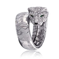 Cartier 18K White Gold Lakarda Diamond Eu 49 Ring view 3