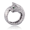 Cartier 18K White Gold Lakarda Diamond Eu 49 Ring view 6