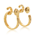 Chanel Coco Hoops 18K Yellow Gold Ref. J13161 Earrings view 2