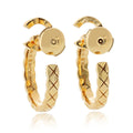 Chanel Coco Hoops 18K Yellow Gold Ref. J13161 Earrings view 3
