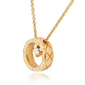Chanel Coco 18K Yellow Gold 0.44ct Diamond Necklace view 4