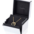 Chanel Coco 18K Yellow Gold 0.44ct Diamond Necklace view 5