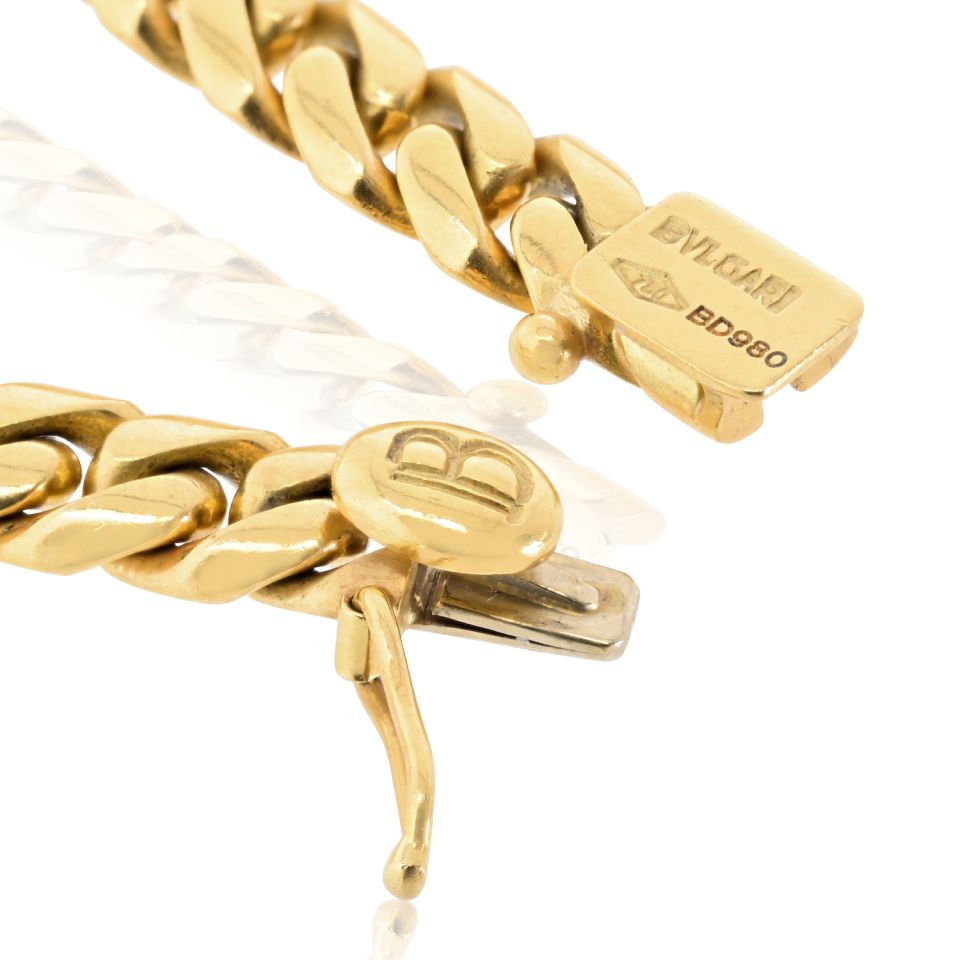 Bvlgari Monete 18K Yellow Gold Philippus III 323-319 Ac Circa 1982 Necklace — view 7 — Laura Milman New York