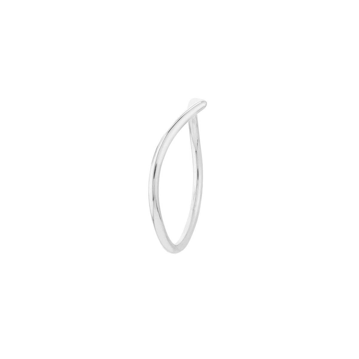 Chevron wire ring — additional product view 2 — Laura Milman New York