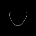 Lab-Grown Round Diamond Riviera Necklace — view 1