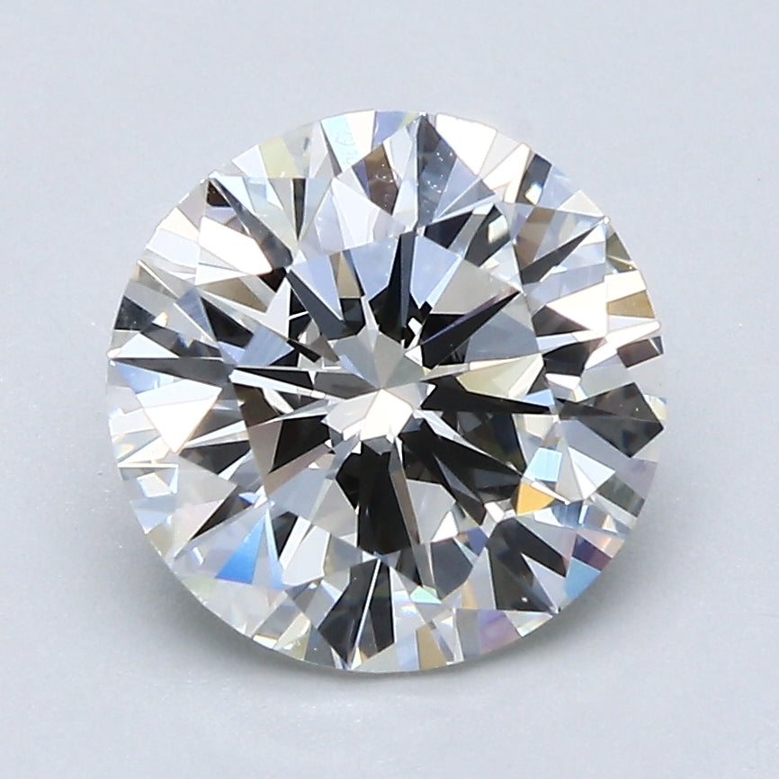 2.52ct Round Natural Diamond — H VS1, GIA Certified
