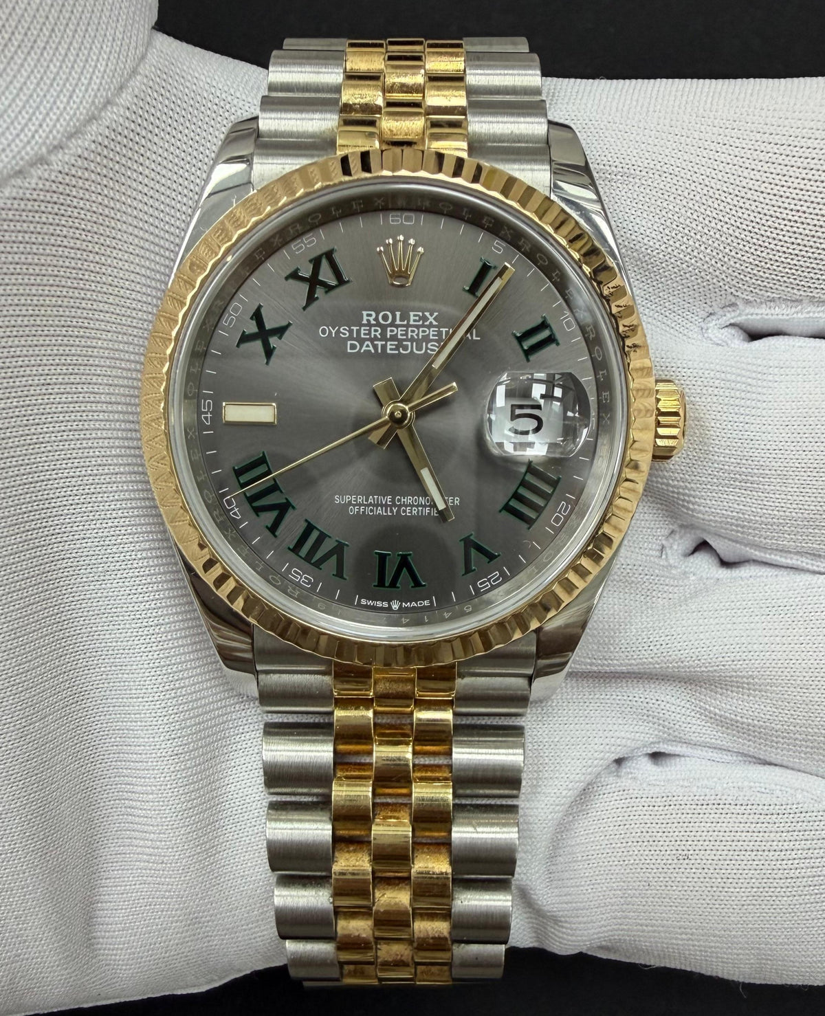 ROLEX DATEJUST 126233 — view 2 — Laura Milman New York