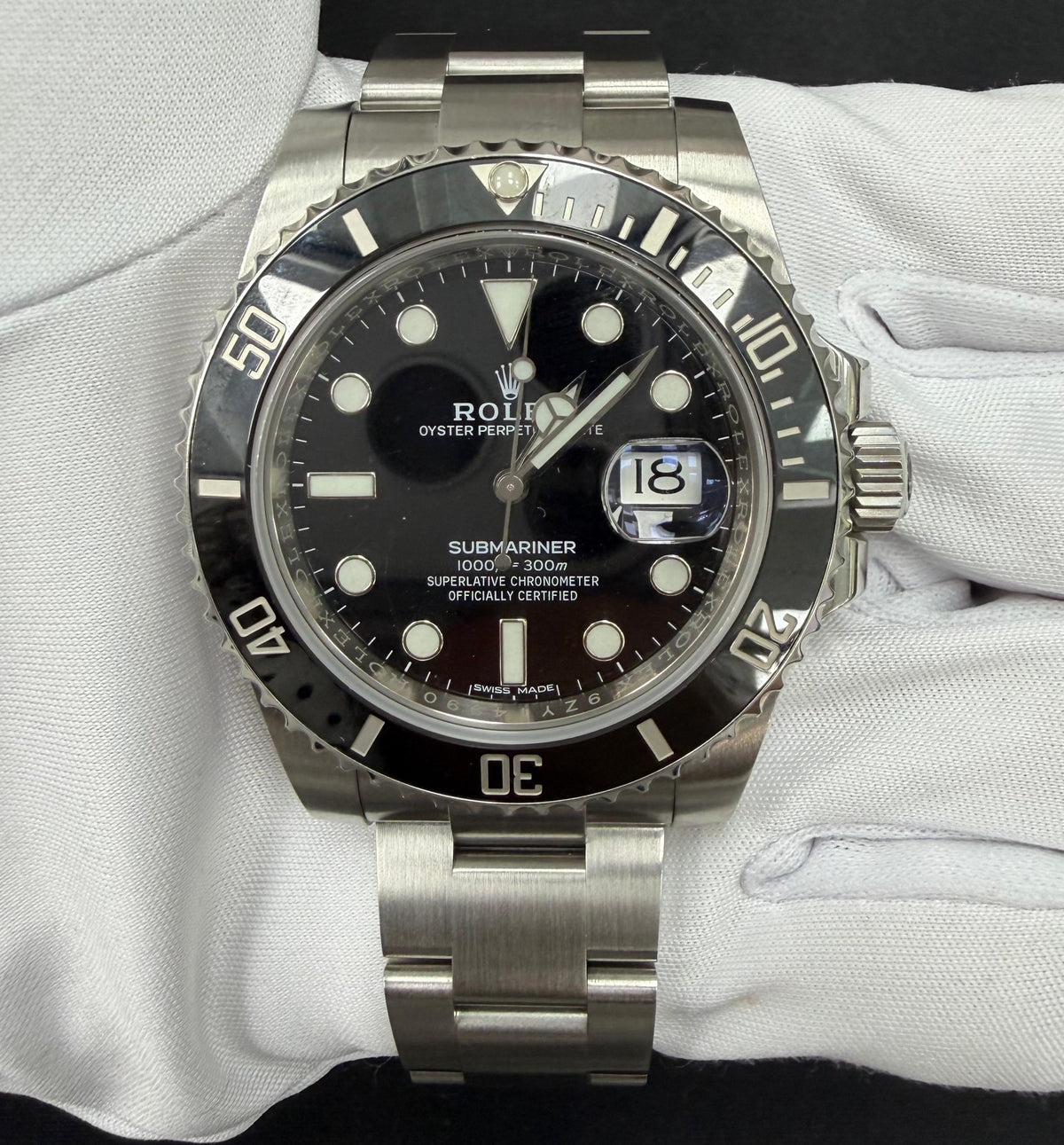 ROLEX SUBMARINER DATE 116610LN — view 2 — Laura Milman New York