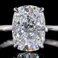 Cushion Brilliant Shape Solitaire Engagement Ring (Lab Grown) - Laura Milman New York