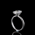 Cushion Brilliant Shape Solitaire Engagement Ring (Lab Grown) - Laura Milman New York