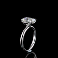 Cushion Brilliant Shape Solitaire Engagement Ring (Lab Grown) - Laura Milman New York