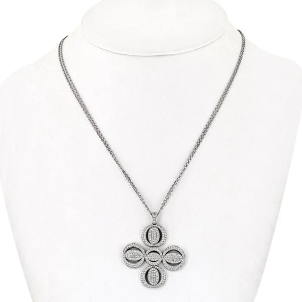 Chopard 18K White Gold Diamond Pendant