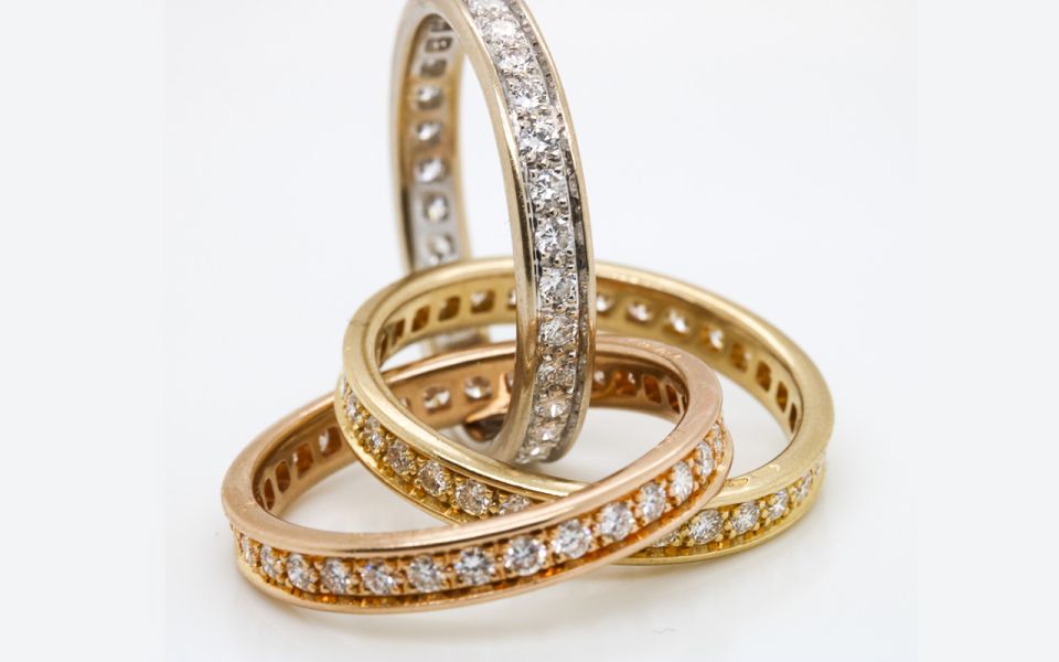 Cartier Trinity Diamond Ring, French Size 52