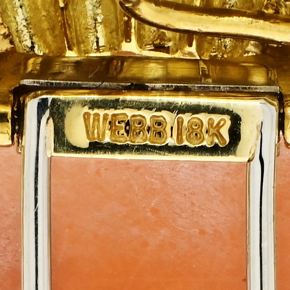 David Webb 18K Yellow Gold Cameo Sagittarius Brooch — view 5 — Laura Milman New York