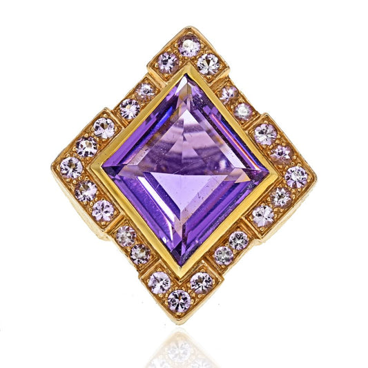 David Webb Estate Ring 18K Yellow Gold