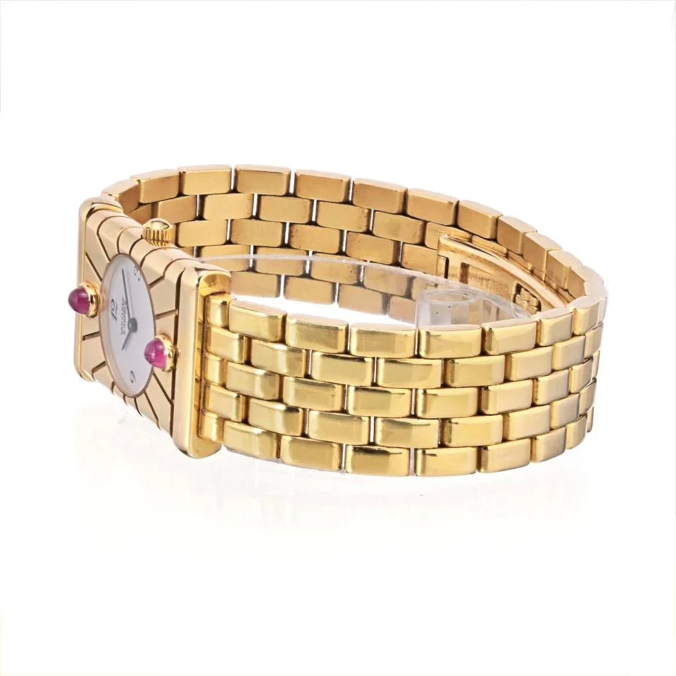 Pre-Owned Van Cleef & Arpels Façade 18K Yellow Gold Vintage Women Watch view 2 - Van Cleef & Arpels — Laura Milman New York