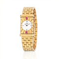 Pre-Owned Van Cleef & Arpels Façade 18K Yellow Gold Vintage Women Watch - Van Cleef & Arpels Watch