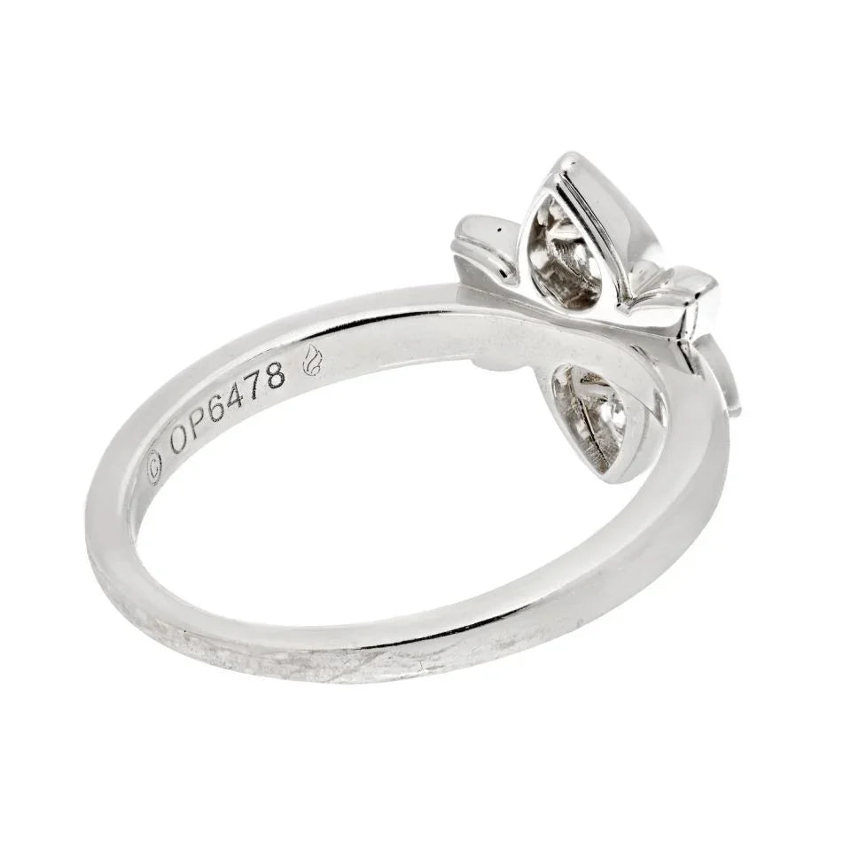 Cartier 18K White Gold Cartier Inde Mystérieuse Diamond Ring — view 4 — Laura Milman New York