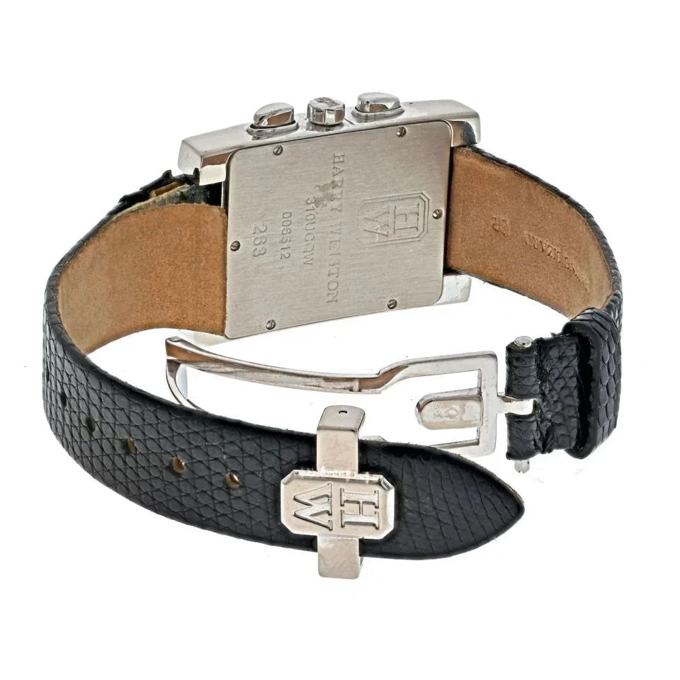 Pre-Owned Harry Winston 18K White Gold Avenue Automatic Diamond Women Watch — view 4 — Laura Milman New York