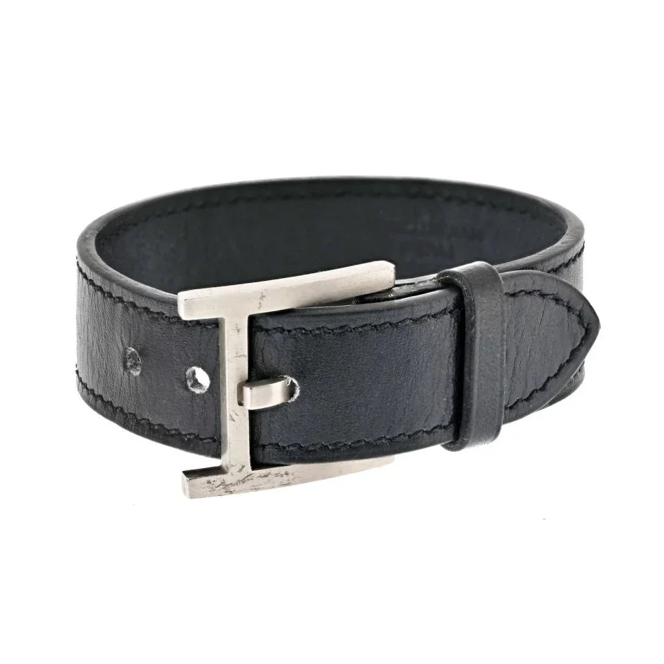 Hermès 5 Leather Bracelets — view 3 — Laura Milman New York
