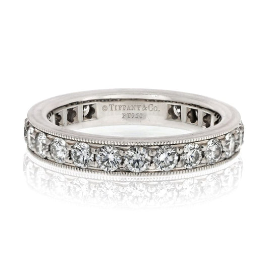 Pre-Owned Tiffany & Co. Legacy Platinum 1.50cttw Round Diamond Ring - Tiffany & Co. Ring