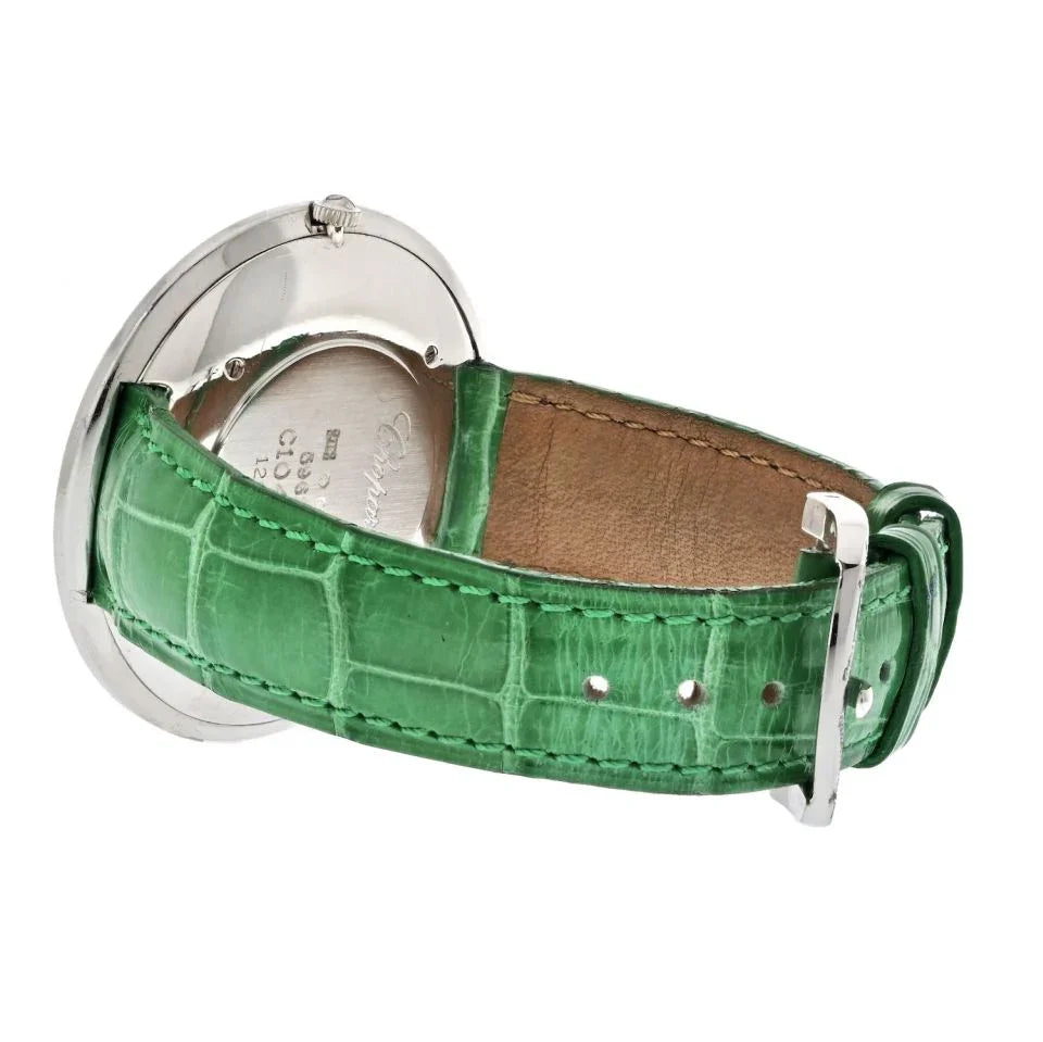 Pre-Owned Chopard 18K White Gold Chopardissimo Mirror Dial 40mm Dial Women Watch view 3 - Chopard — Laura Milman New York