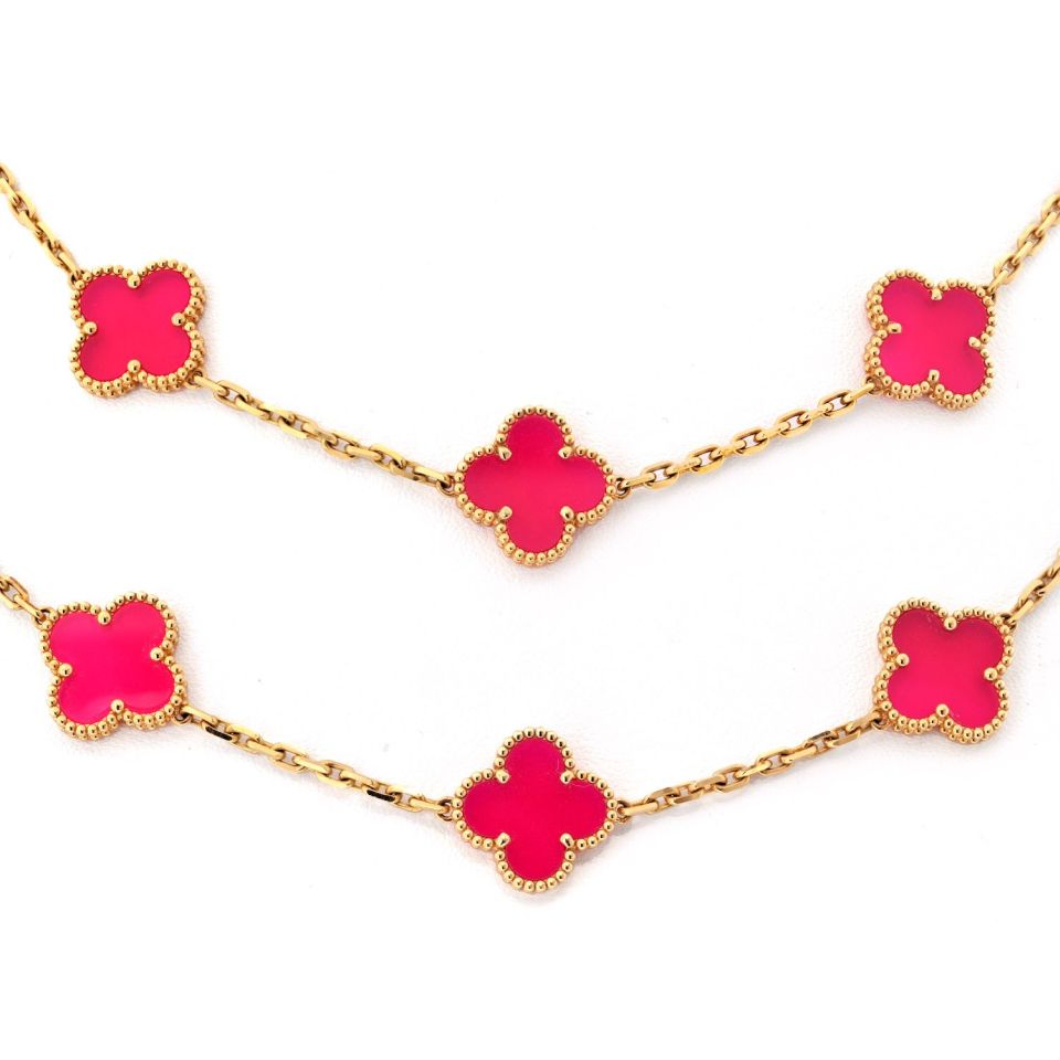Van Cleef & Arpels alhambra Necklaces 18k yellow gold