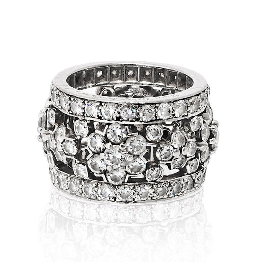 Van Cleef & Arpels Estate rings 18k white gold - 5