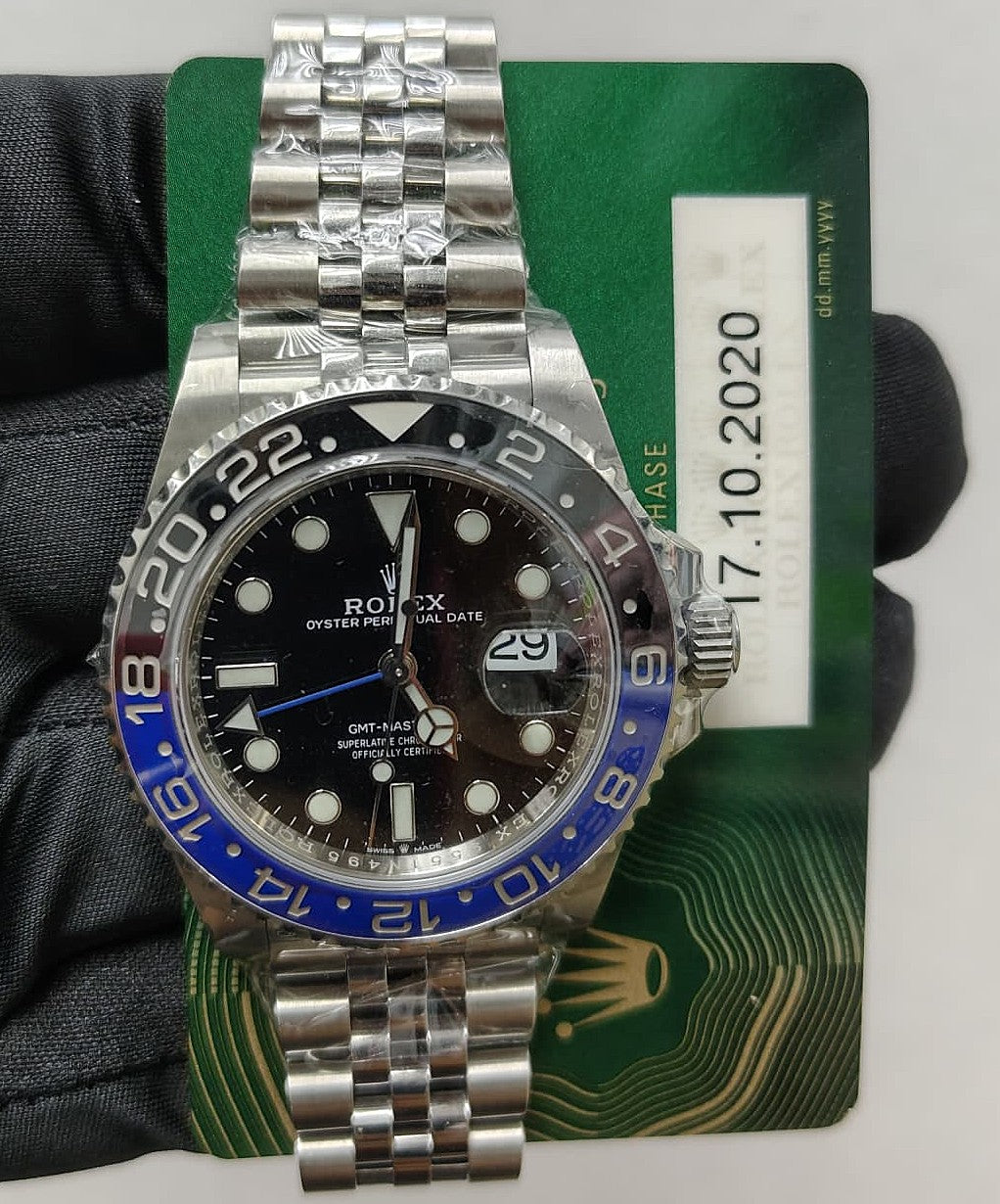 ROLEX GMT MASTER II 126710BLNR — view 3 — Laura Milman New York