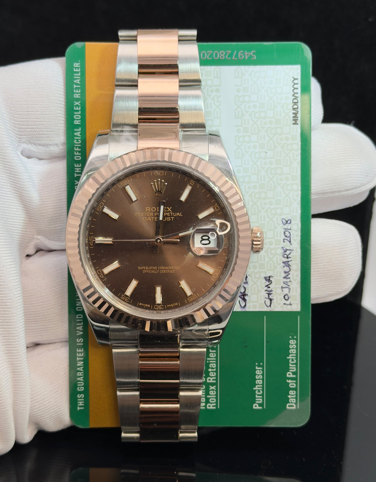 ROLEX DATEJUST 126331 — view 3 — Laura Milman New York