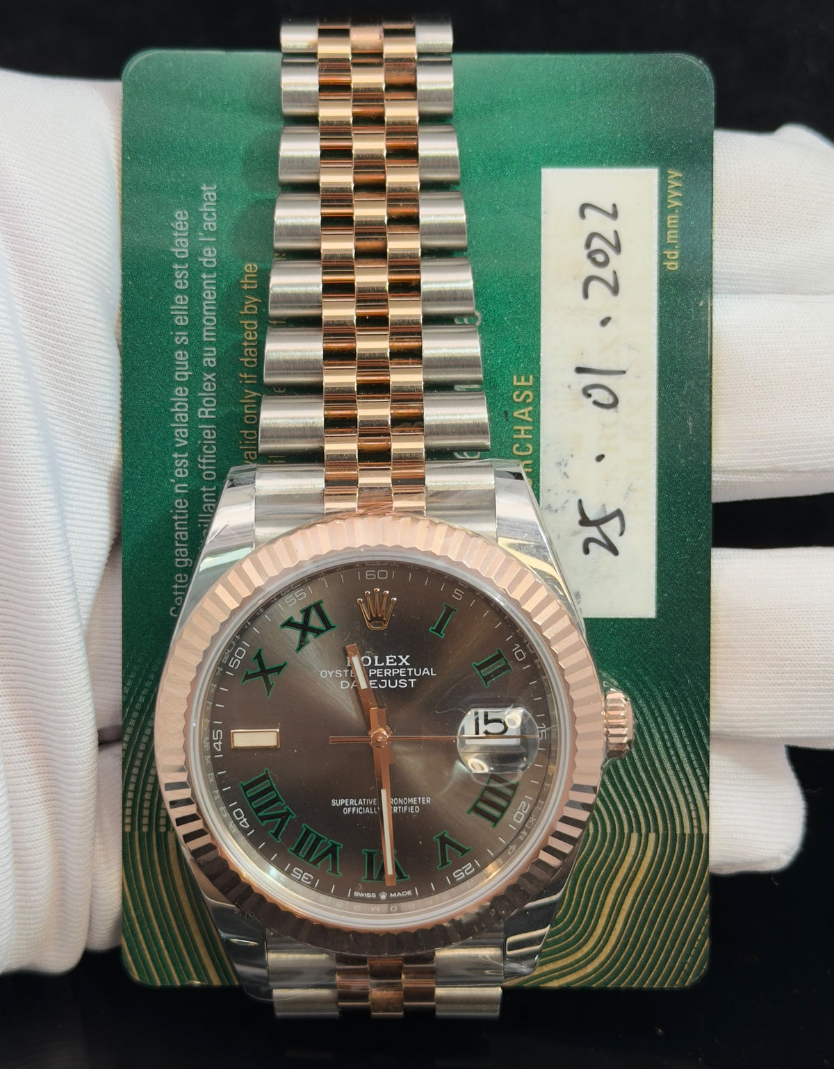 ROLEX DATEJUST 126331 — view 3 — Laura Milman New York