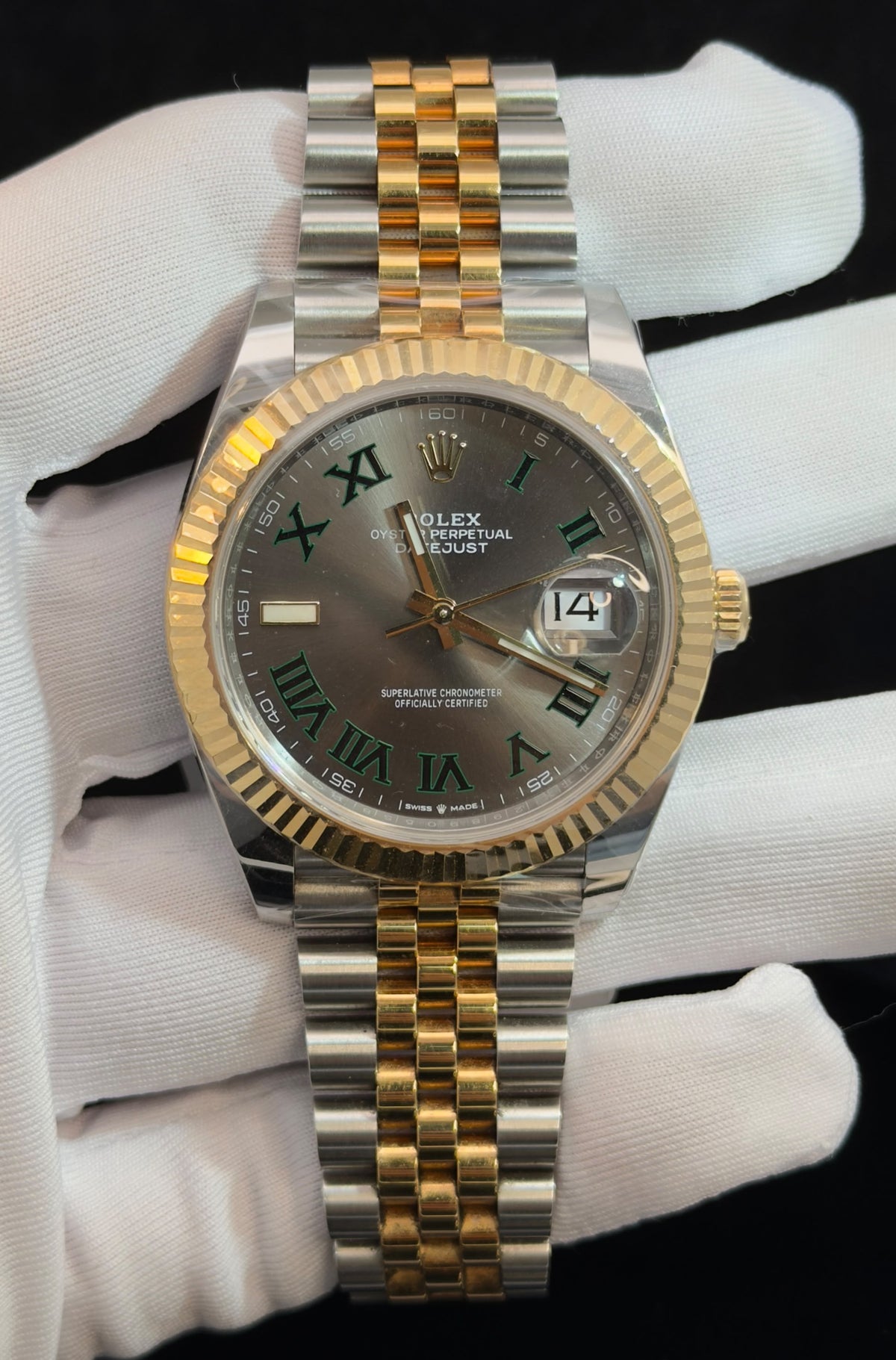 ROLEX DATEJUST 126333 — view 2 — Laura Milman New York
