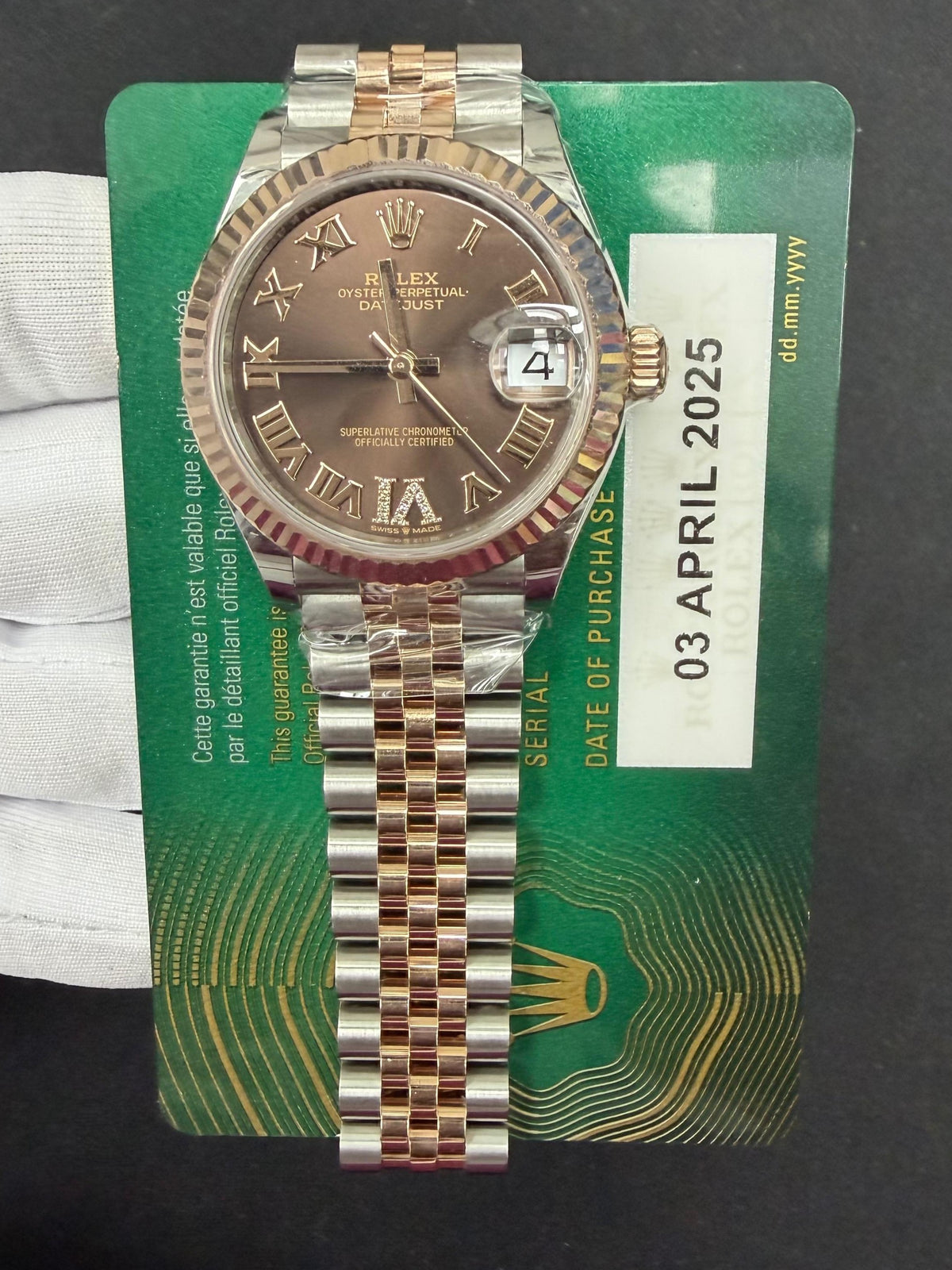 ROLEX DATEJUST 278271 — view 3 — Laura Milman New York