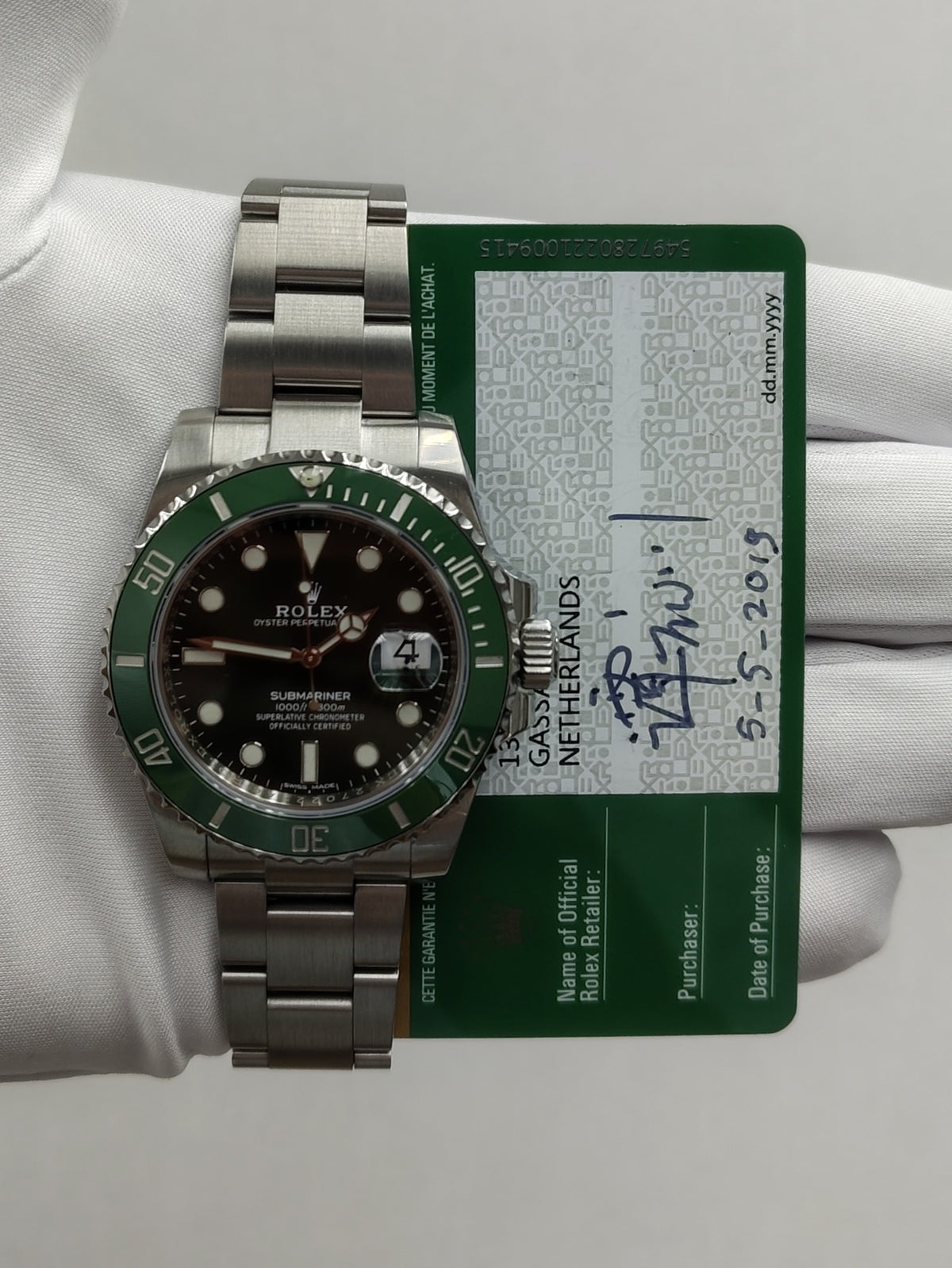 ROLEX SUBMARINER DATE 116610LV — view 3 — Laura Milman New York