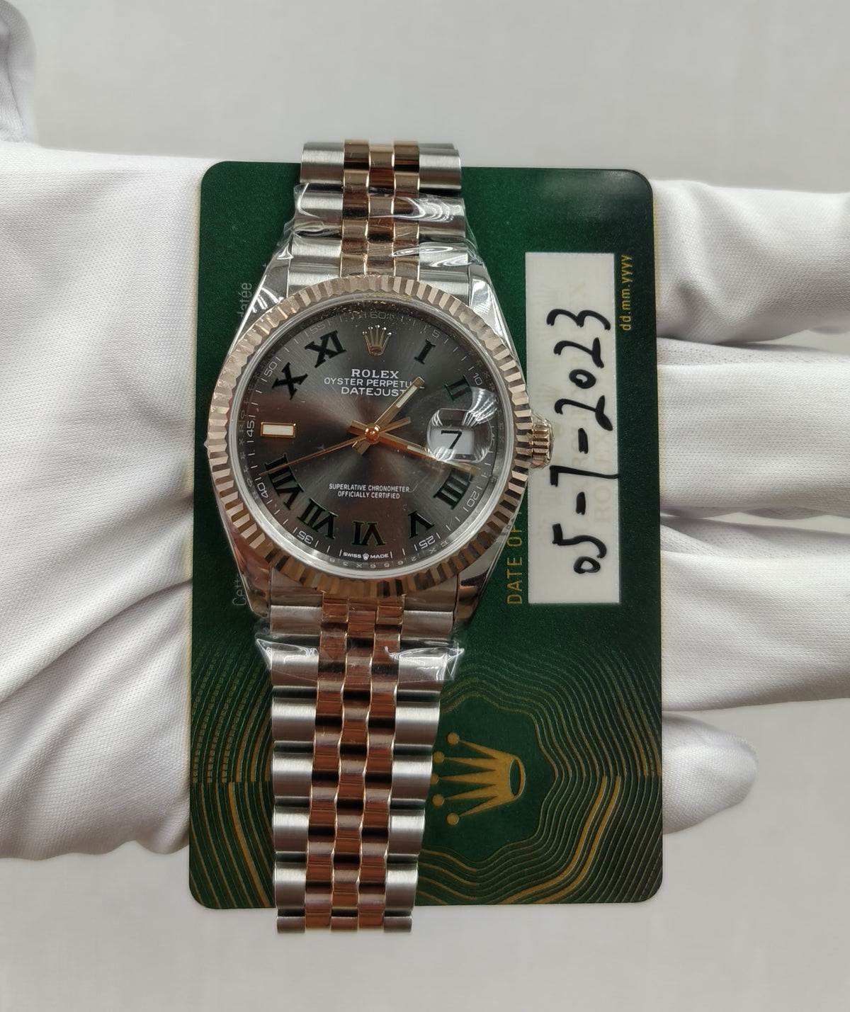 ROLEX DATEJUST 126231 — view 3 — Laura Milman New York