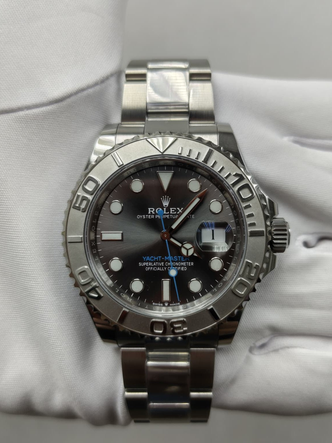 ROLEX YACHTMASTER 126622 — view 2 — Laura Milman New York