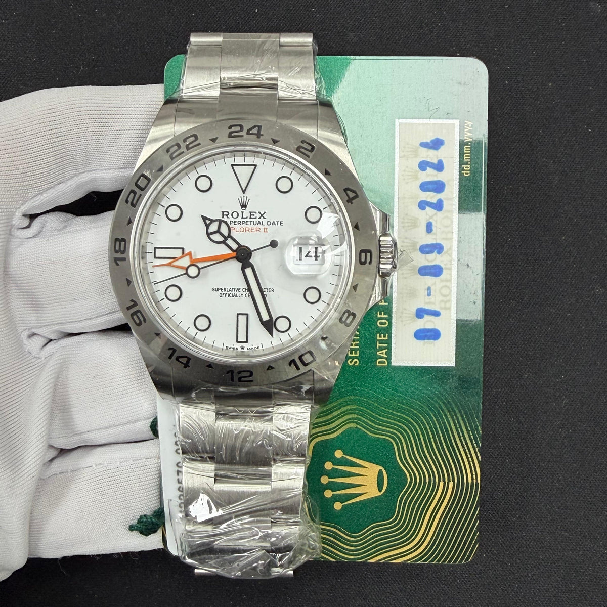 ROLEX EXPLORER II 226570 — view 3 — Laura Milman New York