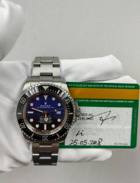 ROLEX SEA DWELLER 126660 — view 2 — Laura Milman New York