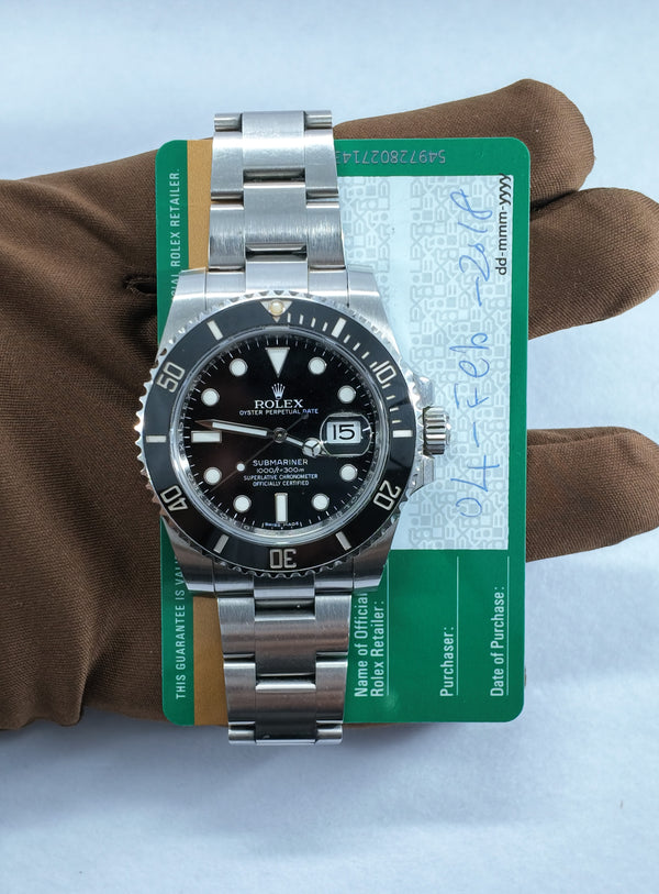 Pre-Owned Rolex Submariner Date 116610LN — view 2